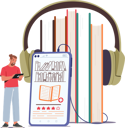 پیش‌نمایش فایل boy-using-e-book-7937893 از پک فناوری‌های مدرن