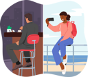 پیش‌نمایش فایل couple-talking-online-via-video-call-7937908 از پک فناوری‌های مدرن