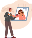 پیش‌نمایش فایل dangerous-internet-relationship-scam-7937904 از پک فناوری‌های مدرن