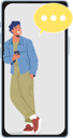 پیش‌نمایش فایل man-speaking-by-mobile-phone-7937923 از پک فناوری‌های مدرن