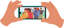 پیش‌نمایش فایل taking-group-photo-7937917 از پک فناوری‌های مدرن
