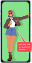 پیش‌نمایش فایل woman-chatting-online-7937920 از پک فناوری‌های مدرن