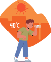 پیش‌نمایش فایل boy-collapsed-from-heat-stroke-while-playing-outside-8687108 از پک کودکان