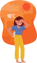 پیش‌نمایش فایل girl-sweating-due-to-heat-stroke-8687110 از پک کودکان