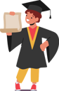 پیش‌نمایش فایل kid-holding-graduation-degree-8687136 از پک کودکان
