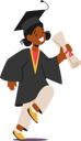 پیش‌نمایش فایل kid-receive-graduation-diploma-8687133 از پک کودکان