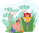 پیش‌نمایش فایل kids-searching-for-hidden-easter-eggs-8687105 از پک کودکان