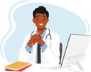 پیش‌نمایش فایل young-doctor-sitting-at-desk-8687010 از پک سلامت