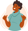 پیش‌نمایش فایل confident-female-pointing-towards-herself-8687564 از پک آدم‌های خوشحال