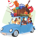 پیش‌نمایش فایل family-traveling-by-car-8687293 از پک سفر