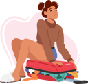 پیش‌نمایش فایل woman-packing-clothes-into-luggage-8687279 از پک سفر