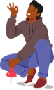 پیش‌نمایش فایل young-man-holding-huge-pin-in-hand-and-making-okay-gesture-8687304 از پک سفر