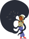 پیش‌نمایش فایل child-terrified-of-someone-lurking-in-the-dark-8687087 از پک کودکان