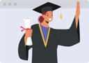 پیش‌نمایش فایل bachelor-girl-with-diploma-certificate-8686934 از پک دانش‌آموزان و دانشجویان