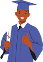 پیش‌نمایش فایل happy-boy-beaming-with-pride-and-hold-his-graduation-certificate-8686951 از پک دانش‌آموزان و دانشجویان