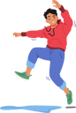 پیش‌نمایش فایل boy-jumping-above-water-puddle-8917093 از پک بچه‌ها / کودکانه