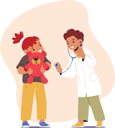 پیش‌نمایش فایل children-pretending-to-be-doctors-8917125 از پک بچه‌ها / کودکانه