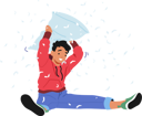 پیش‌نمایش فایل mischievous-boy-tossing-pillow-8917095 از پک بچه‌ها / کودکانه