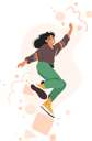 پیش‌نمایش فایل young-female-frozen-mid-movement-8924684 از پک افراد