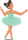 پیش‌نمایش فایل cute-young-ballerina-9296633 از پک بچه‌ها / کودکانه