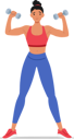 پیش‌نمایش فایل fit-woman-engaging-in-dumbbell-exercises-9594465 از پک تناسب اندام