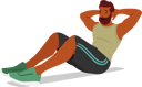 پیش‌نمایش فایل fitness-man-doing-exercise-that-targets-the-abdominal-muscles-9594499 از پک تناسب اندام