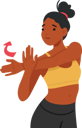 پیش‌نمایش فایل graceful-woman-performing-shoulder-and-hand-stretches-9594559 از پک حرکات کششی