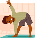 پیش‌نمایش فایل energetic-little-boy-enthusiastically-engages-in-morning-exercises-9649840 از پک روال روزانه
