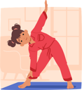 پیش‌نمایش فایل energetic-young-girl-joyfully-performs-morning-exercises-9649825 از پک روال روزانه