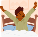پیش‌نمایش فایل little-boy-wakes-up-9649838 از پک روال روزانه