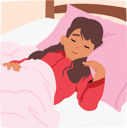 پیش‌نمایش فایل peaceful-scene-little-girl-sleeps-soundly-in-her-cozy-bed-in-her-bedroom-9649827 از پک روال روزانه