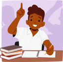 پیش‌نمایش فایل schoolboy-character-raises-his-hand-eagerly-9649846 از پک روال روزانه