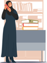 پیش‌نمایش فایل arab-muslim-businesswoman-character-confidently-engages-in-a-phone-conversation-9649863 از پک افراد کسب و کار