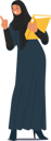 پیش‌نمایش فایل arab-muslim-businesswoman-character-confidently-holds-a-folder-9649862 از پک افراد کسب و کار