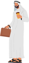 پیش‌نمایش فایل dapper-arab-muslim-businessman-character-confidently-holds-coffee-cup-9649857 از پک افراد کسب و کار