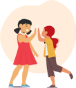 پیش‌نمایش فایل asian-and-caucasian-girls-joyfully-giving-each-other-high-five-9785050 از پک بچه‌ها / کودکانه