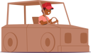 پیش‌نمایش فایل boy-character-joyfully-sits-in-a-cardboard-car-9785025 از پک بچه‌ها / کودکانه