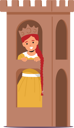 پیش‌نمایش فایل imaginative-girl-character-reigns-as-cardboard-castle-princess-9785028 از پک بچه‌ها / کودکانه