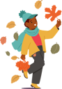پیش‌نمایش فایل little-boy-character-strolling-along-with-handful-of-vibrant-autumn-leaves-in-his-hands-9785038 از پک بچه‌ها / کودکانه