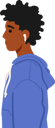 پیش‌نمایش فایل african-teenage-male-standing-in-profile-9952791 از پک افراد