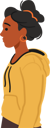پیش‌نمایش فایل black-woman-stands-in-profile-9952796 از پک افراد