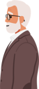 پیش‌نمایش فایل senior-man-stands-in-profile-9952794 از پک افراد