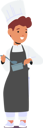 پیش‌نمایش فایل chef-boy-in-apron-and-toque-9952752 از پک بچه‌ها / کودکانه