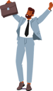 پیش‌نمایش فایل determined-businessman-shines-brightly-10036396 از پک افراد کسب و کار