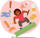 پیش‌نمایش فایل child-learns-drawing-10270795 از پک بچه‌ها / کودکانه