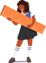 پیش‌نمایش فایل schoolgirl-wielding-an-enormous-ruler-10270802 از پک بچه‌ها / کودکانه