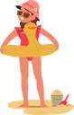 پیش‌نمایش فایل cute-little-girl-character-on-summer-beach-10270755 از پک بچه‌ها / کودکانه