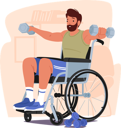 پیش‌نمایش فایل determined-man-in-wheelchair-engages-in-empowering-exercises-with-dumbbells-10270714 از پک افراد در ویلچرها