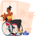 پیش‌نمایش فایل determined-woman-in-wheelchair-engages-in-empowering-exercises-with-dumbbells-10270720 از پک افراد در ویلچرها