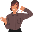 پیش‌نمایش فایل displeased-female-showing-thumb-down-10270742 از پک افراد